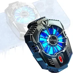 itup X20 MOBILE PHONE MAGNETIC AIR COOLER COOLING PAD USE FOR GAMING 2 MODE 2 Fan 2 Fan Ergonomic Cooling Pad with Adjustable Height-17