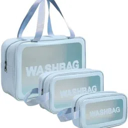 VIREVA Multi-Functional Makeup Pouch for Women Waterproof PVC Cosmetic Bags for Girls Wash Bag-image-53