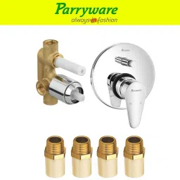 Uno concealed Diverter Body , Upper Part MTA 4 pic set of 1 pic 213 Uno Diverter with upper trim Diverter | Brass MTA 3/4 x 1/2 | Complete set Diverter Faucet-image-15