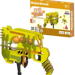 Ball Blaster |DIY STEM/STEAM Toy, Best Birthday Gift for Kid 8 years,Toy Gun Kit-image-37