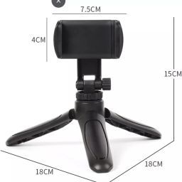 POZUB Mini Tripod Stand Movement Mobile Holder Stand Gimbal Multi-Use Selfie Stick Tripod, Monopod, Monopod Kit, Tripod Ball Head, Tripod Bracket, Tripod Clamp, Tripod Kit image 5