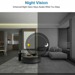 AVOIHS Mini Spy Camera WiFi Wireless Hidden Camera 1080P HD Small Home Security Camera with 64GB Support Memory Card Night Vision, Motion Detection, Rechargeable Tiny Nanny Cam for Indoor Outdoor Security Camera image 2