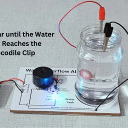esptronics Water Tank Overflow Alarm Science Project Working Model with Buzzer for Students Electronic Components Electronic Hobby Kit image 5