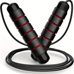 Skipping Rope with Length Adjustable for Kids, Girls, Women for Exercise Ball Bearing Skipping Rope-picture-11