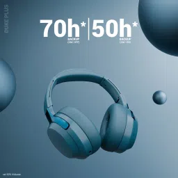 zebronics ZEB-WHP 6 ( Duke Plus ), 70H Backup, ANC, ENC, Dual Pairing, BT v5.4,Gaming Mode Bluetooth Headset image 4