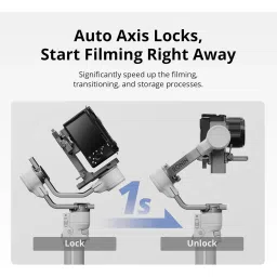 DJI RS 4 Mini 3-Axis Gimble for Mobile and Camera (Intelligent Tracking, Grey) image 2
