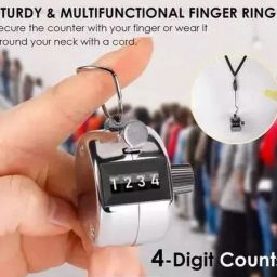 barkati Manual Hand Metalic Finger referee, umpire,Counter Digital Counting Machine Digital Tally Counter image 3