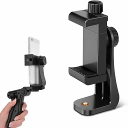 SRV Universal 360° Rotating Vertical Tripod Monopod Mount Supports Width Upto 2.3 – 4.1 Inches Smartphones Tripod (Black, Supports Up to 500 g) Tripod Kit-13