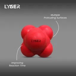 lyger Reaction Ball -Baseball and Softball for Agility Reflex, Coordination Training Throw Ball - Size: 3 image 2