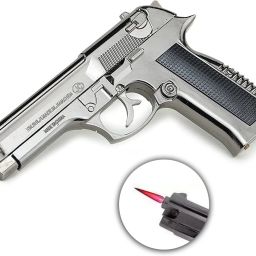 Fully Metal 608 Jet Flame Cigarette Lighter Steel Gas Pocket Lighter-image-22