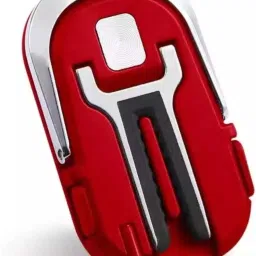 befunky Finger Ring Phone Stand Air Vent 360°/180° Rotate 2 in 1 Universal Bracket (Red) Mobile Holder-image-48