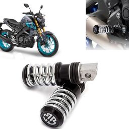 AUTO PEARL Anti Theft Motorcycle Security Alarm System with 2 Remotes for MT-15 BS6 Foot Rest-image-62