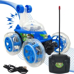 BEN-10 Rechargeable- Remote Control 360 Degree Rotating Stunt CAR for Kids B26-image-14
