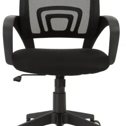 Low Back Royal Ergonomic Desk Mesh Chair in Black Colour Fabric Office Executive Chair-picture-3