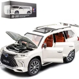 1/24 Lexus 570 Off-Road In Luxury Suv Model Car, Zinc Alloy Pull Back Toy-15