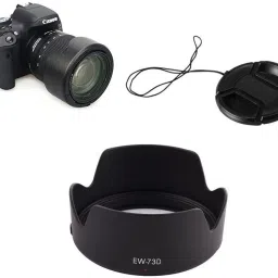 Schsteindar EW-73D Camera Lens Hood for Canon 80D / 760D Camera with Canon EF-S 18-135mm f/3.5-5.6 IS USM Lens and 67mm Lens CapLens Hood-picture-12