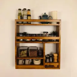 symplify Bristol Wooden Kitchen Storage Rack-picture-48