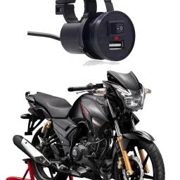 Mono USB Charger Socket Power Outlet 5V 2 A for Apache RTR Series 1.2 A Bike Mobile Charger-picture-19