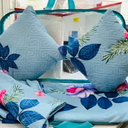 Cotton Queen Sized Bedding Set-image-68
