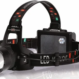 250W Rechargeable Head Lamp 6000mAh Battery With Zoomable & PowerBank Feature 7 hrs Torch Emergency Light-4