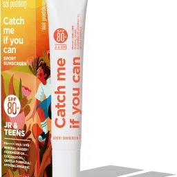 Sunscreen - SPF 80 PA++++ Catch Me If You Can Kids Mineral Sunscreen SPF 80 PA++++ No White Cast 15 g-image-34