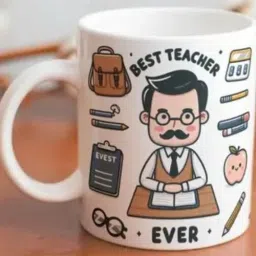 best teacher ever sir1 Perfect Gift for Birthdays, Anniversaries & Special Occas Ceramic Coffee Mug-image-74