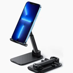 lokk Adjustable Foldable Mobile Phone Stand Holder, Portable Desktop Mobile Stand Mobile Holder image 2