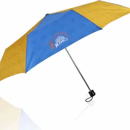 Official CSK 3 Fold Hand Open Small Umbrella-10