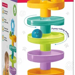 Cat Spiral Fun - A Roll Ball Toy with 7 Layer Ball Drop Tower Run-picture-23
