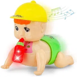 Crawling Baby Toy with Music, 3D Lights & Moving Action for Toddlers-picture-32