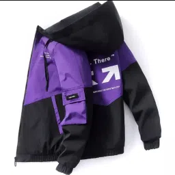 Men Colorblock Casual Jacket-image-78
