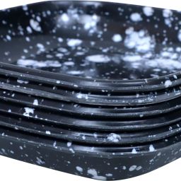 kaku Melamine Serving Bowl Square Saucer – Multipurpose, Elegant Square Saucer for Home & Kitchen Use Disposable image 4
