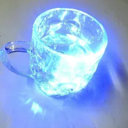 Magic Colorful LED Beer Barrel Drink Light-Up Flashing Blinking Flashing Barware Bar cup KTV Party Decoration lamps lights Crystal Mug Glass Beer Mug-image-71