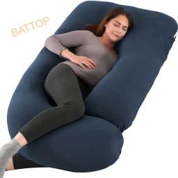 ULTRA SOFT J SHAPE Polyester Fibre Solid Pregnancy Pillow Pack of 1-image-4
