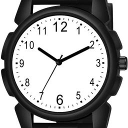 Black analog men's watch with minimalist design Analog Watch - For Men Stylish men's black analog watch for daily wear-image-40