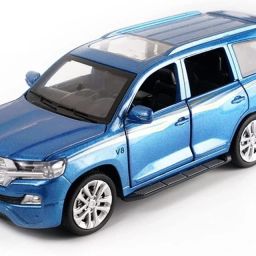 Die cast Metal Model Car Land Cruiser Toy Cars For Kids With Sound and Light-40