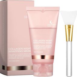 msvtradess Reveal Radiance | Face Mask Brightening Night Peel Care Face Shaping Mask-picture-13
