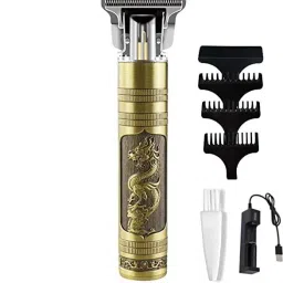 UZAN om Buddha Style Trimmer, Professional Hair Clipper, Adjustable Blade Trimmer Fully Waterproof Grooming Kit 90 minRuntime 4 Length Settings-10