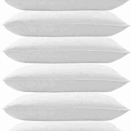 SOFT Microfibre Abstract Sleeping Pillow Pack of 6-17