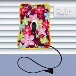 Hot Water Bag, Electric Heating Pad-Heat Pouch Hot Water Bottle Bag. Electrical 1 L Hot Water Bag-image-24