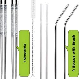 Eating Stainless Steel Korean Chopstick-image-29