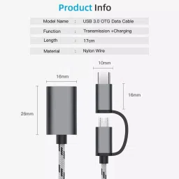 RPMSD USB Type C, Micro USB OTG Adapter image 4