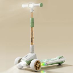 Road Runner Blaze Kids Scooter, Height Adjustable PU LED Wheels Kick Scooter-image-85
