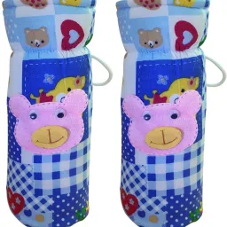 Baby Feeding Bottle Cover with Easy to Hold Strap & Animated Cartoon, 60-125ml-image-25