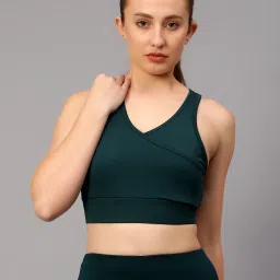 Women Sports Lightly Padded Bra-image-1