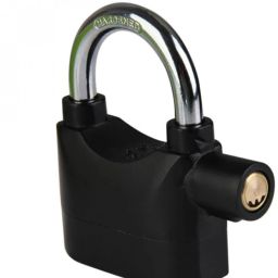 Inditradition High Security Alarm Padlock | Multipurpose Use, 110dba Alarm Sound, 3 Keys ALARM LOCK image 3