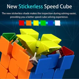 d eternal Magnity Pro 3M Cubic Cube 3x3 Magnetic Stickerless Magic Speed Cube Puzzle Game image 4