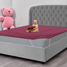 Fitted King Size Waterproof Mattress Cover-image-97