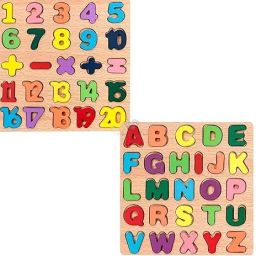 ABC and 123 Board (8x8x Inches)-image-5
