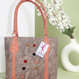 Women Brown, Beige Hand-held Bag-image-60